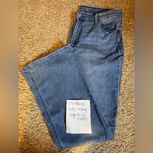 Old Navy Blue Denim Flare Jeans